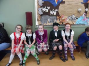 Highland dancing awards
